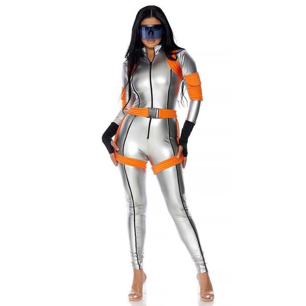NEW SEXY OUT OF THIS WORLD ASTRONAUT COSTUME SZ S/M Halloween MSRP $79